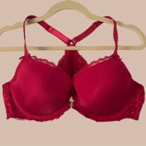 Adore Me Red Racerback Contour Plunge Bra Size 42C NWOT